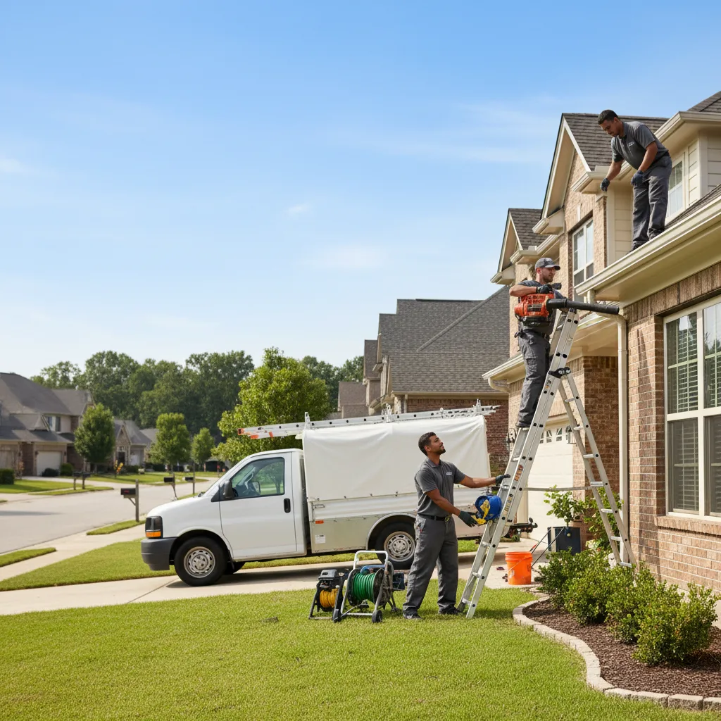 Home Gutter Service in Hinton, OK near me